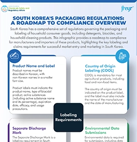 South Korea's Packaging Regulations: A Roadmap to Compliance Overview