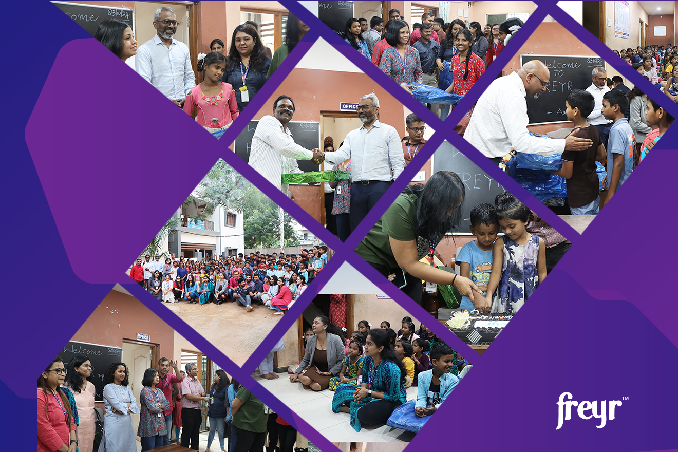 Freyr Solutions Embraces the Spirit of Giving During Joy of Giving Week with CSR Initiative for Aadarana Trust Children