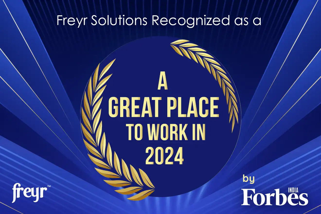 Freyr Solutions Recognized as a "Great Place to Work in 2024" by Forbes India